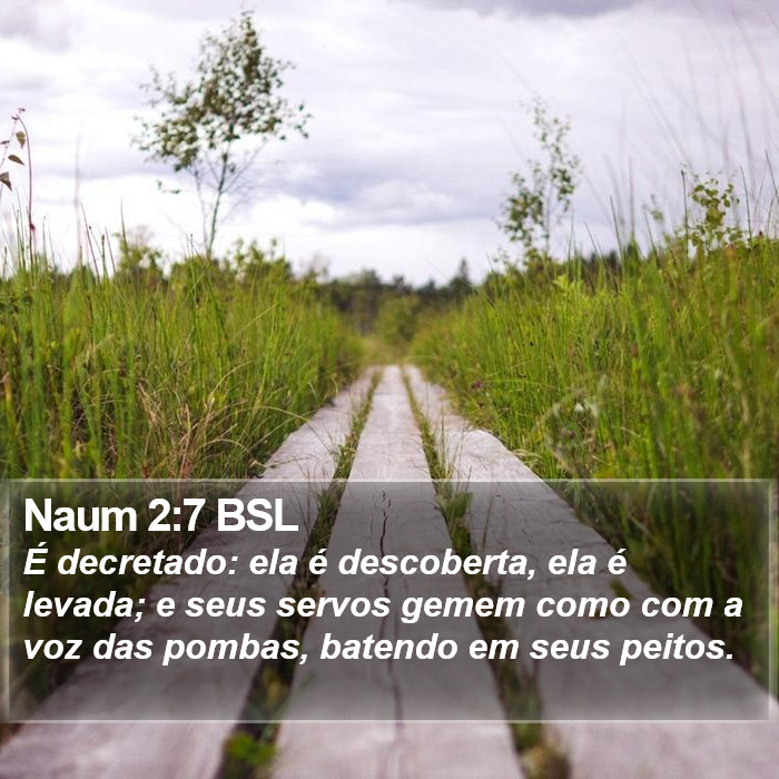 Naum 2:7 BSL Bible Study
