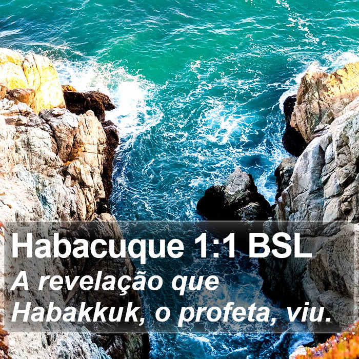 Habacuque 1:1 BSL Bible Study