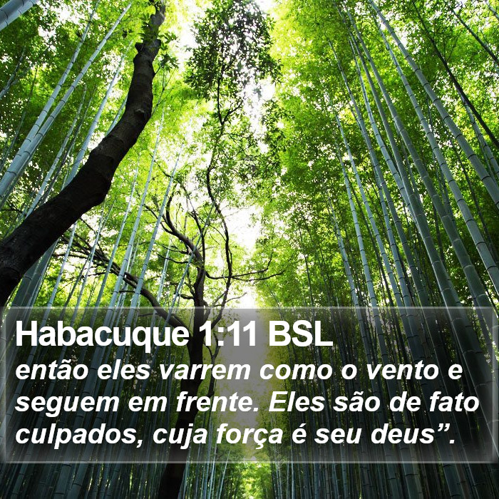 Habacuque 1:11 BSL Bible Study