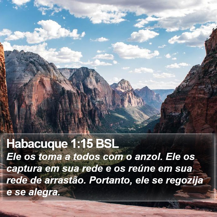 Habacuque 1:15 BSL Bible Study