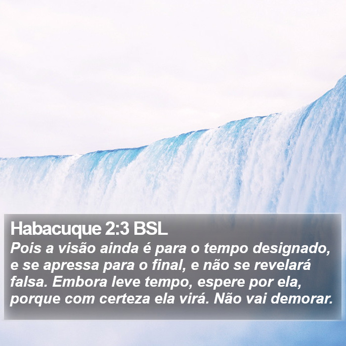 Habacuque 2:3 BSL Bible Study