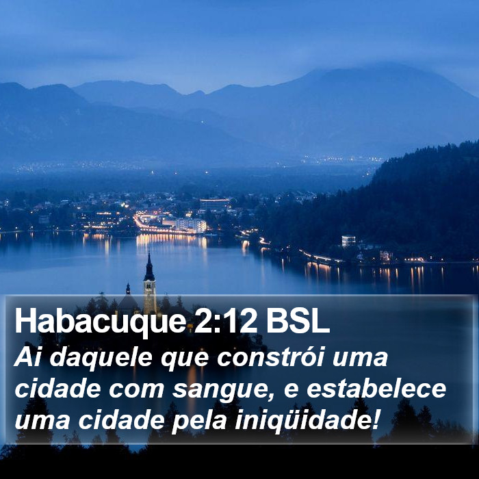 Habacuque 2:12 BSL Bible Study