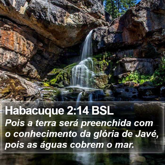Habacuque 2:14 BSL Bible Study
