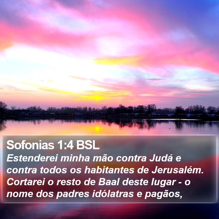 Sofonias 1:4 BSL Bible Study