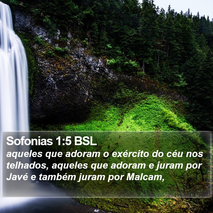 Sofonias 1:5 BSL Bible Study