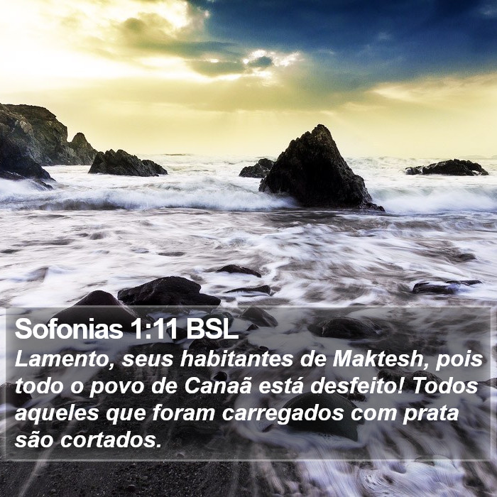 Sofonias 1:11 BSL Bible Study