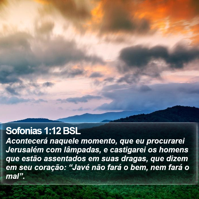 Sofonias 1:12 BSL Bible Study