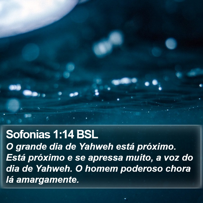 Sofonias 1:14 BSL Bible Study