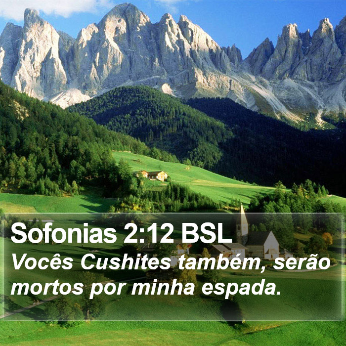 Sofonias 2:12 BSL Bible Study