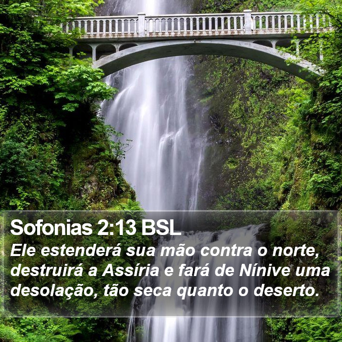 Sofonias 2:13 BSL Bible Study