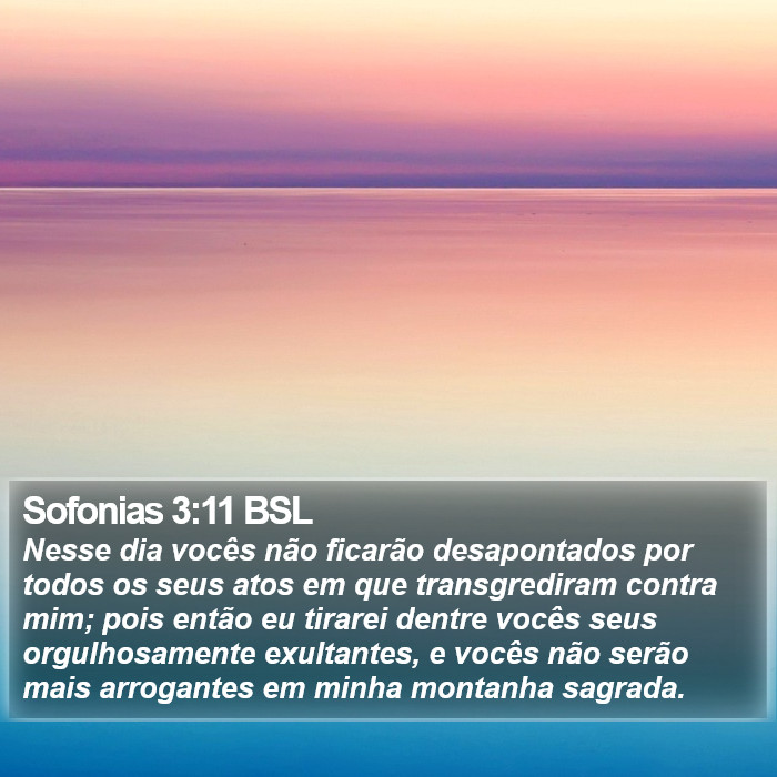 Sofonias 3:11 BSL Bible Study