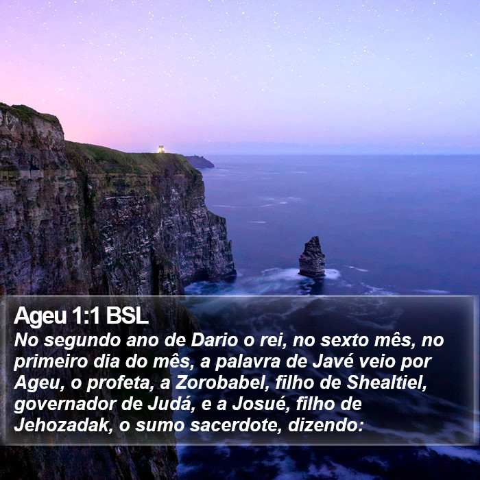 Ageu 1:1 BSL Bible Study