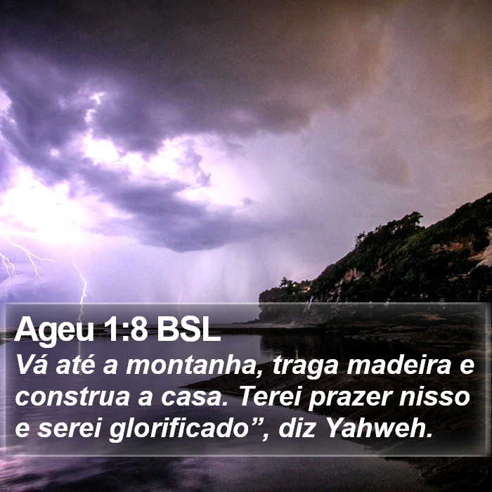 Ageu 1:8 BSL Bible Study