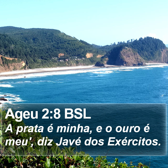 Ageu 2:8 BSL Bible Study