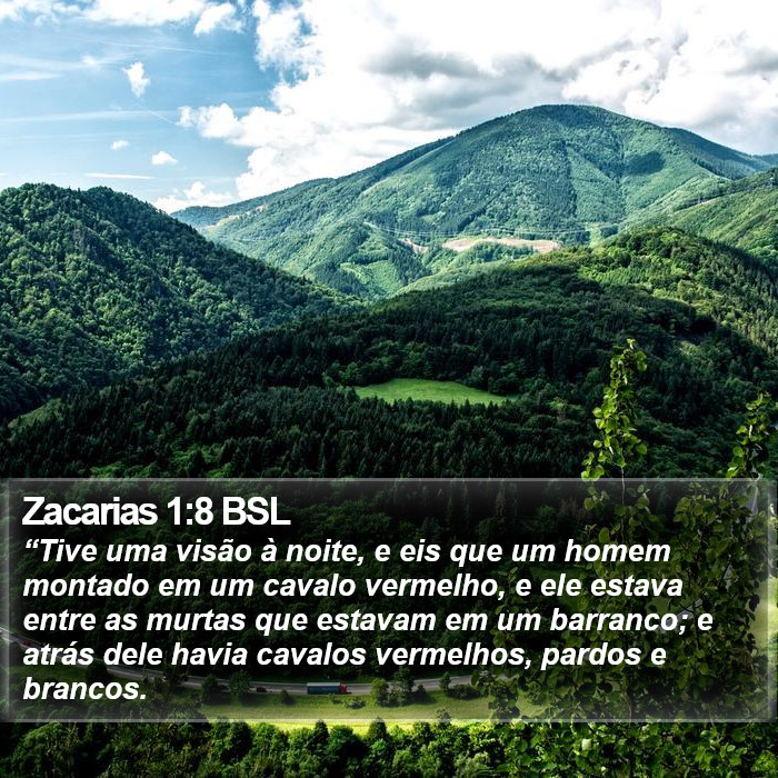 Zacarias 1:8 BSL Bible Study