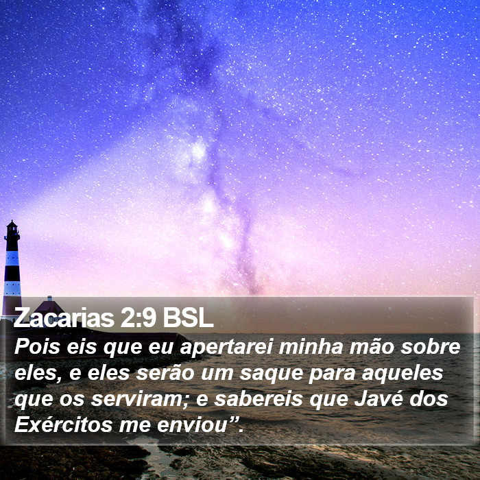 Zacarias 2:9 BSL Bible Study