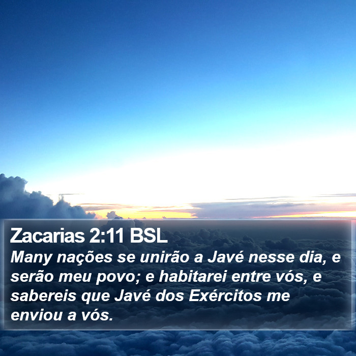 Zacarias 2:11 BSL Bible Study