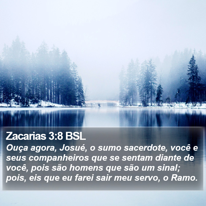 Zacarias 3:8 BSL Bible Study