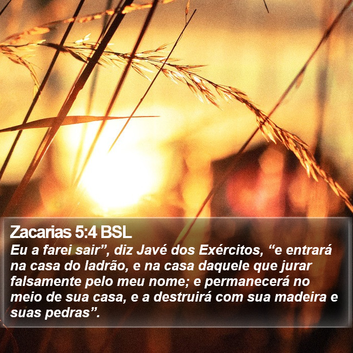 Zacarias 5:4 BSL Bible Study