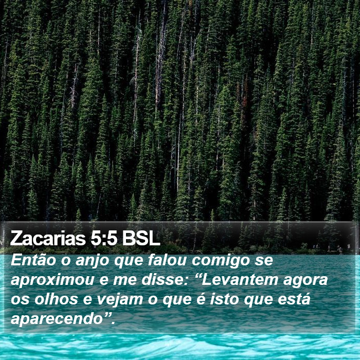 Zacarias 5:5 BSL Bible Study