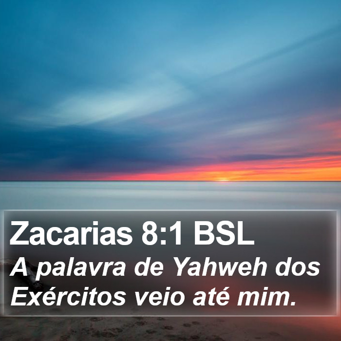 Zacarias 8:1 BSL Bible Study