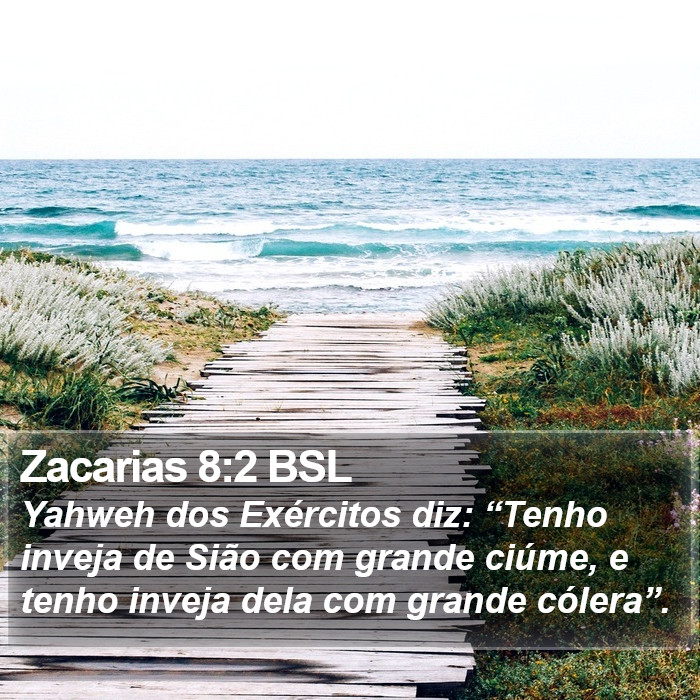 Zacarias 8:2 BSL Bible Study