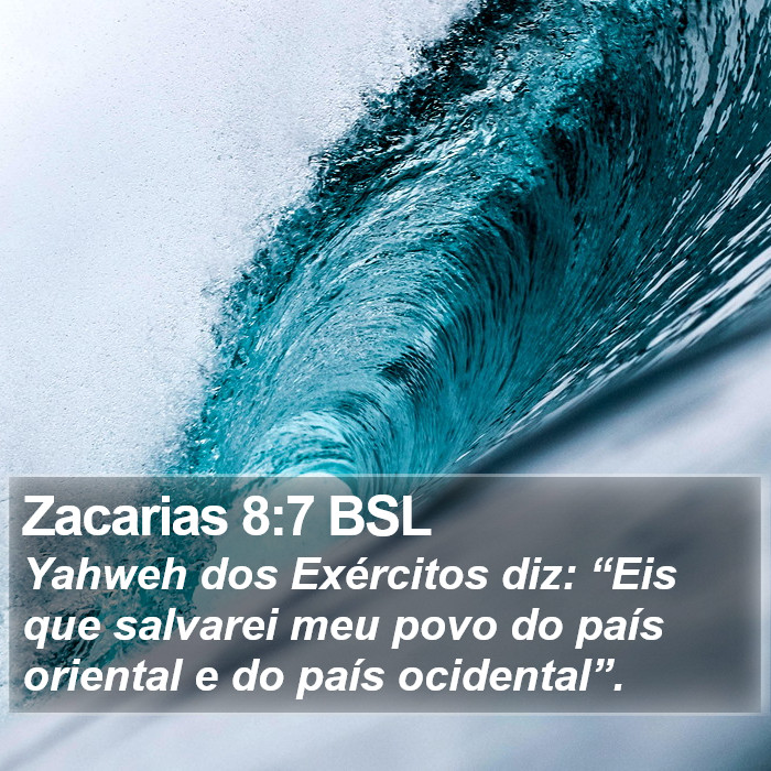 Zacarias 8:7 BSL Bible Study