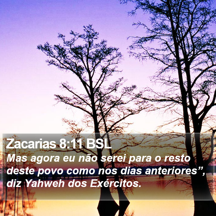 Zacarias 8:11 BSL Bible Study