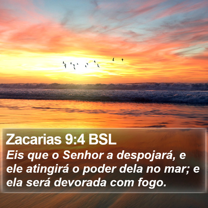Zacarias 9:4 BSL Bible Study