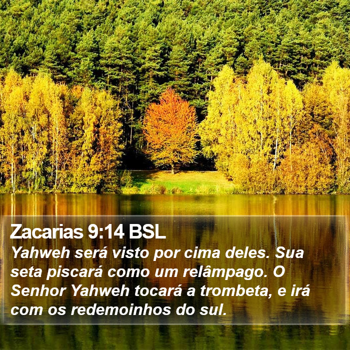 Zacarias 9:14 BSL Bible Study