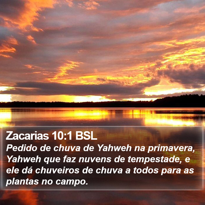 Zacarias 10:1 BSL Bible Study