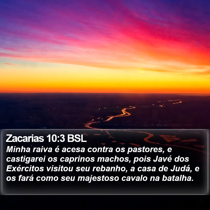 Zacarias 10:3 BSL Bible Study