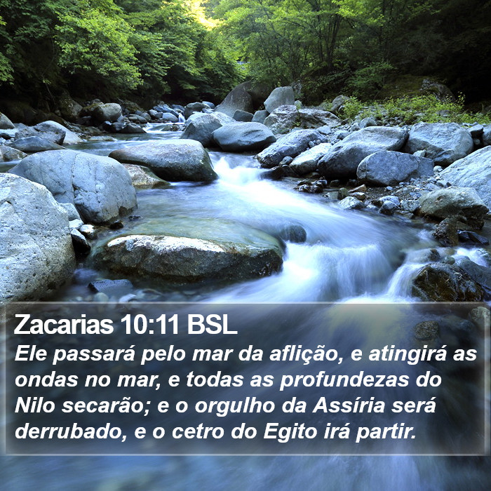 Zacarias 10:11 BSL Bible Study