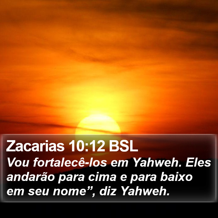 Zacarias 10:12 BSL Bible Study