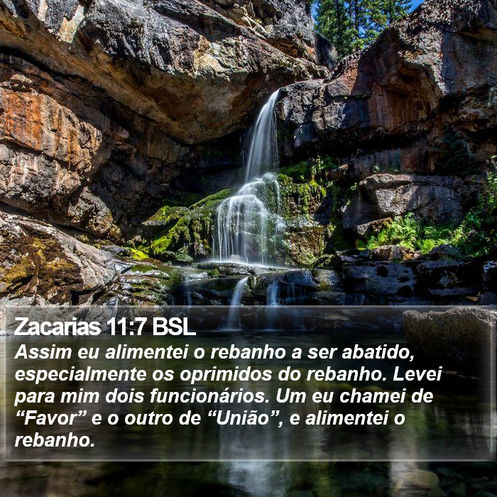 Zacarias 11:7 BSL Bible Study