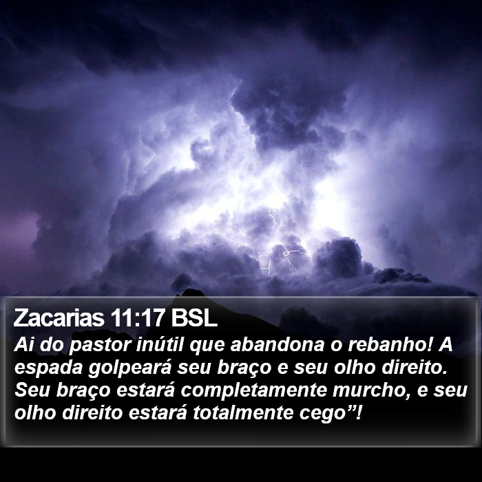 Zacarias 11:17 BSL Bible Study