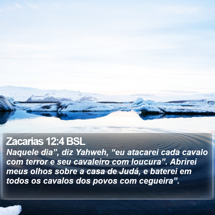 Zacarias 12:4 BSL Bible Study