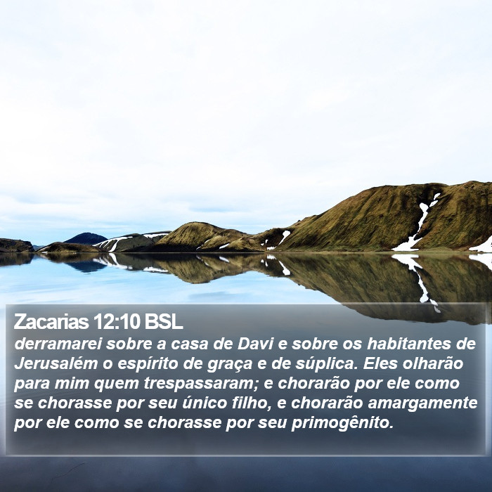 Zacarias 12:10 BSL Bible Study