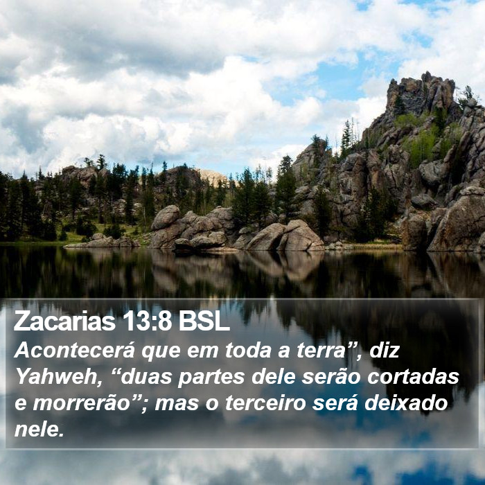 Zacarias 13:8 BSL Bible Study