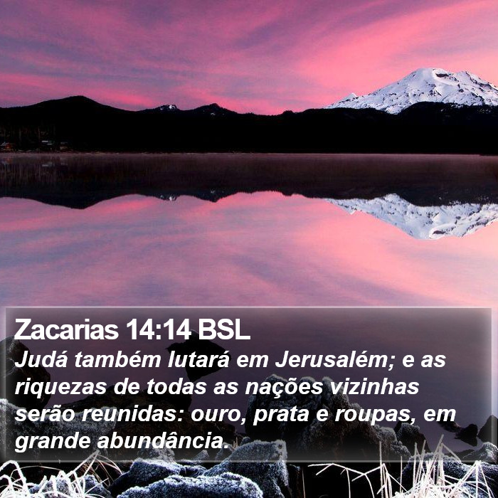 Zacarias 14:14 BSL Bible Study