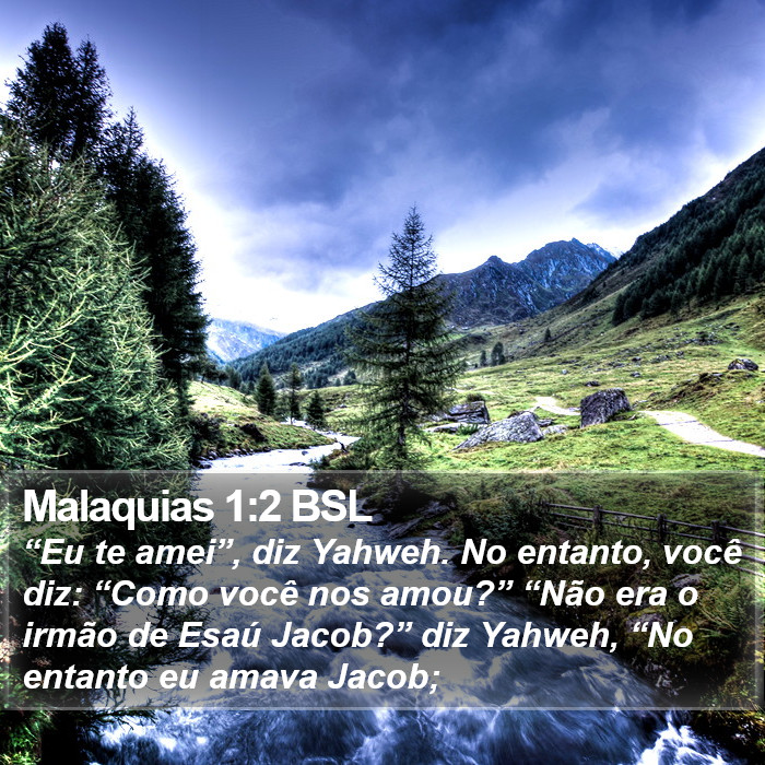 Malaquias 1:2 BSL Bible Study