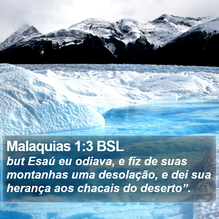 Malaquias 1:3 BSL Bible Study