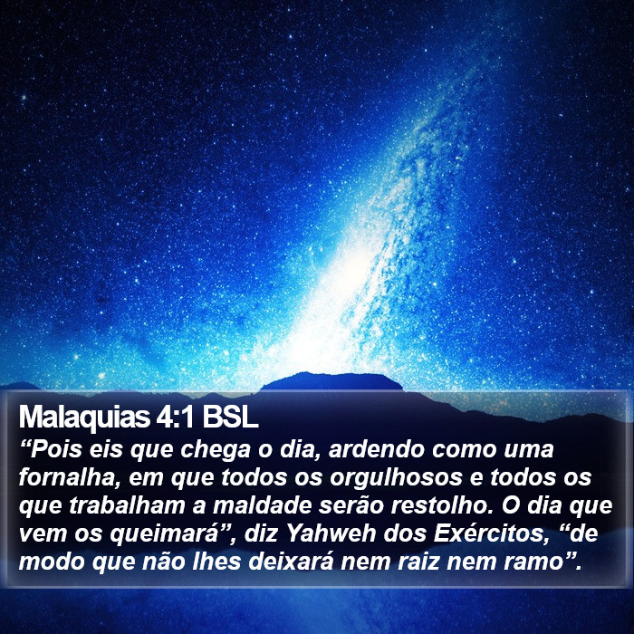 Malaquias 4:1 BSL Bible Study