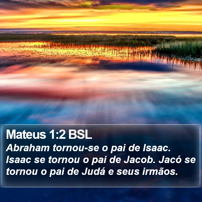 Mateus 1:2 BSL Bible Study