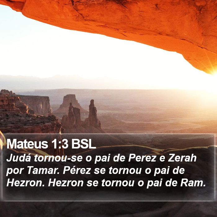 Mateus 1:3 BSL Bible Study