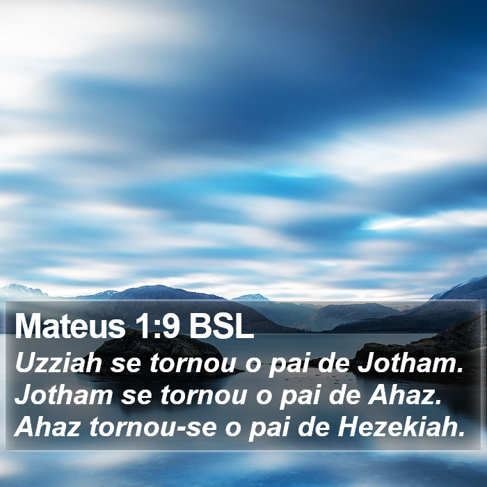 Mateus 1:9 BSL Bible Study