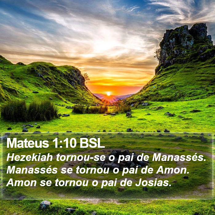 Mateus 1:10 BSL Bible Study