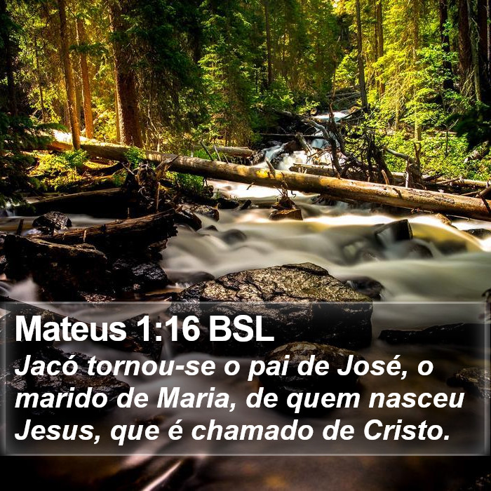 Mateus 1:16 BSL Bible Study