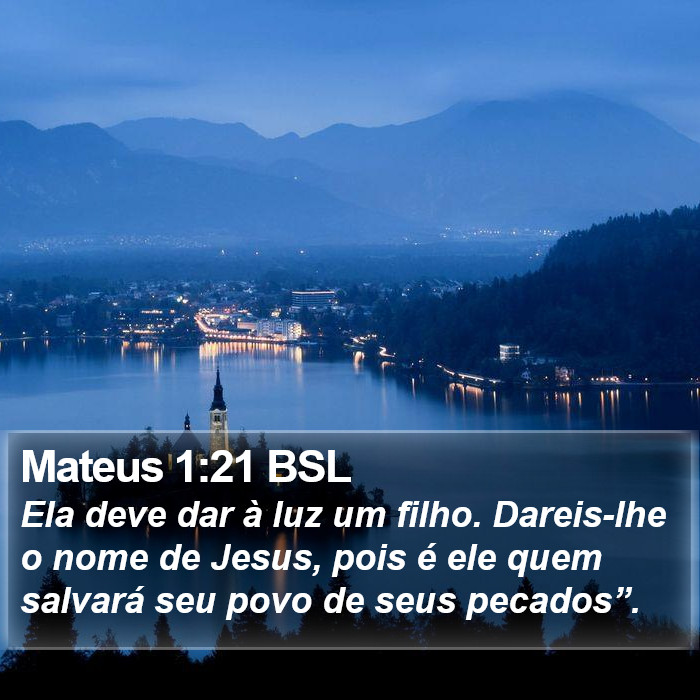 Mateus 1:21 BSL Bible Study