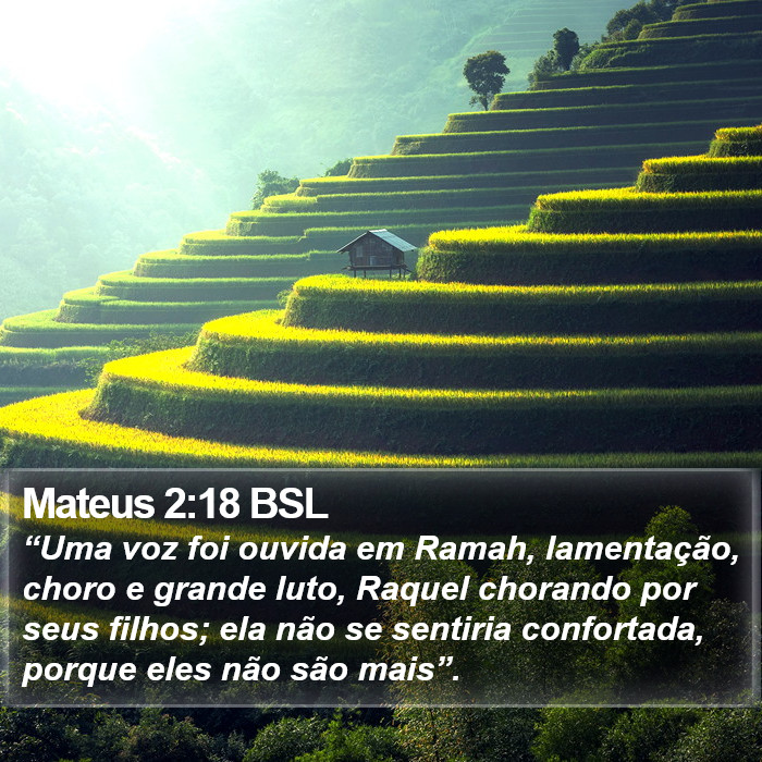 Mateus 2:18 BSL Bible Study
